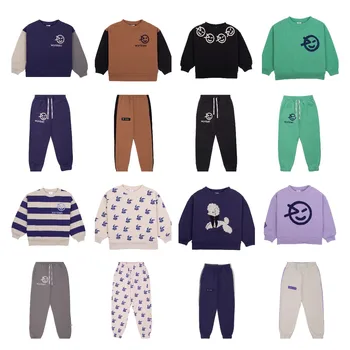Комплект детски блузи за Есен/ зима 2023, нова ежедневни памучен hoody с принтом за момчета и момичета