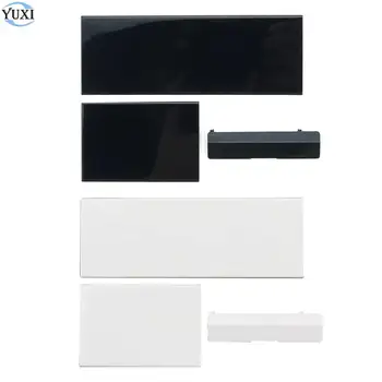 YuXi Черен/бял взаимозаменяеми калъф за карта памет, един слот, капаци, 3 в 1, вратата калъф за Nintend за Wii конзола