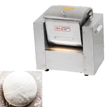 3 кг Миксери за брашно, електрическа машина за месене на тестото, миксер за храни от неръждаема стомана, смесване на тестени изделия, приготвяне на хляб, 220 В