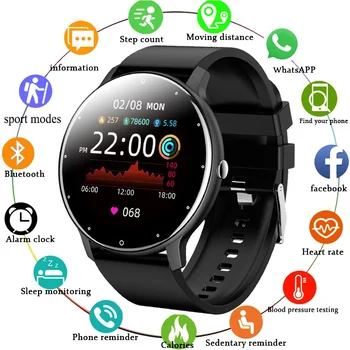 Новите умни часовници за мъже и жени, спортни часовници, мониторинг на кръвното налягане, съня, фитнес тракер, Android, Ios, крачкомер, умни часовници