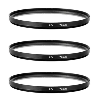 2X, 77 mm UV-ултравиолетов филтър, обектив за огледално-рефлексен фотоапарат Canon Nikon