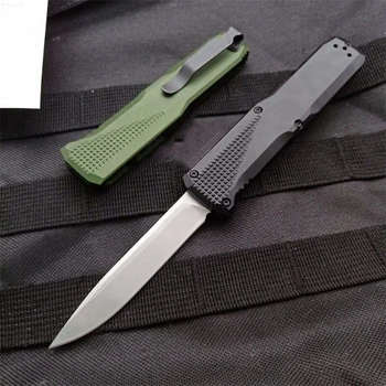 Открит походный тактически нож BM 4600 висока твърдост T6 Алуминиева дръжка Областта на безопасността на самозащита джобни ножчета