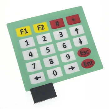 Матрицата 4x5, 20 ключ мембрана ключ, клавиатура, панел, микропроцессорный клавиатурата контролер за 5 * 4