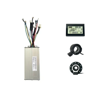Нов практичен комплект контролер, контролер за електрически велосипед, синусоидална контролер с LCD дисплей 3U 36/48 В 30A