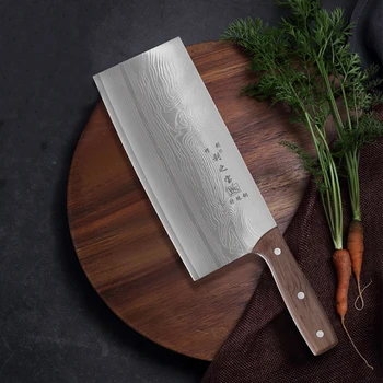 Професионален японски мясницкий нож от неръждаема стомана, кухненски нож на главния готвач за рязане на месо, зеленчуци, секира, режещи инструменти