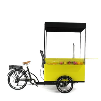 количка за продажба на бира / студени напитки на 3 колела, количка за уличната храна за студени напитки по индивидуална заявка