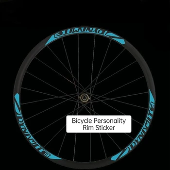 Стикер на колелото на МТБ широчина 20 мм Стикер на джанти наем път Колоездене, светлоотразителни стикери 20
