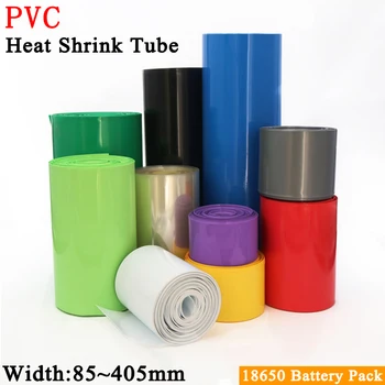 Акумулаторна батерия 18650 ширина 85 mm ~ 400 мм и ширина 1 м, свиване на тръба от PVC, опаковка в целофан, литиева чанта за носене, кабел ръкав