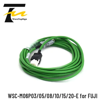 Захранващ кабел серво мотор Wavetopsign WSC-M06P05-E WSC-M06P03-E WSC-M06P08-E WSC-M06P10-E WSC-M06P15-E WSC-M06P20-E за FUJI