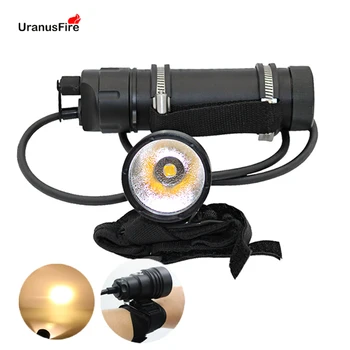 Uranusfire XHP70 XHP70.2 led фенерче за Гмуркане, фенер, мощен подводен фенер за гмуркане с разделен тип