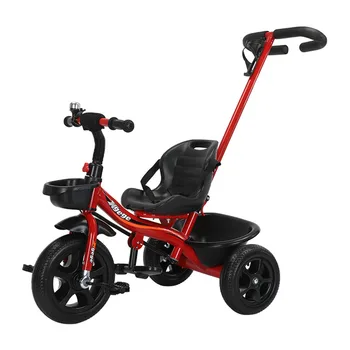 Детска триколка количка, здрав велосипед, което предотвратява превишаване амортизирующих противоскользящих гуми, превозното средство