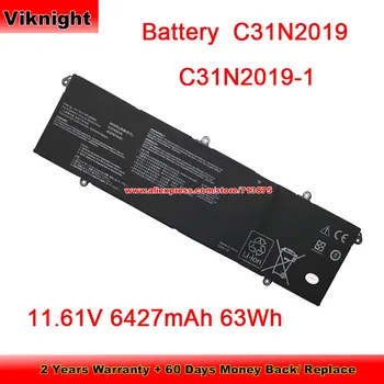 Оригинална батерия C31N2019 C31N2019-1 за Asus VivoBook Pro 15 14Ч OLED M7400 M3500QC-L1081T L1142T 11,61 В 6427-ма 63 Wh