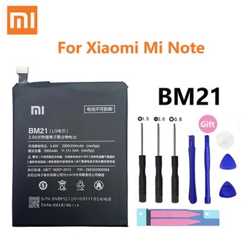 Въведете Mi Оригинална Батерия за телефон BM21 За Xiaomi Mi Note MiNote 3 GB оперативна памет, Високо Качество на 3000 mah Опаковане на Дребно на Безплатни Инструменти