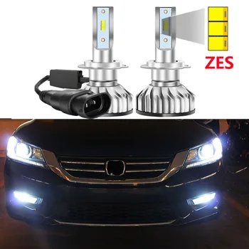 2 бр. за Honda Accord седан и купе 2013-2016 2017 автомобилни led лампи далечния къси светлини автомобилни led светлини ZES чипове супер ярки