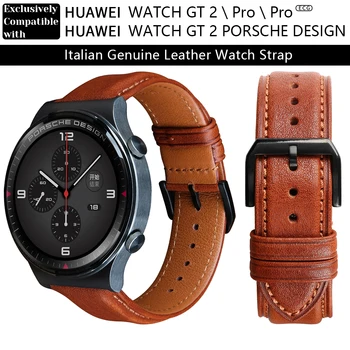 Каишка за часовник от мека телешка естествена кожа на 20-22 мм huawei watch GT 2 Pro GT2 46 мм 42 каишка-гривна за часа быстросъемный каишка за часовник