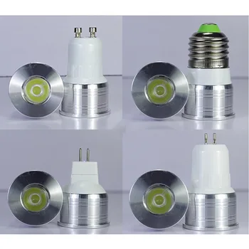 MR11 3 W led прожектор ac 12 и 110 В На 220 В диаметър 35 мм мини led лампа за осветление дома безплатна доставка на 10 бр./лот