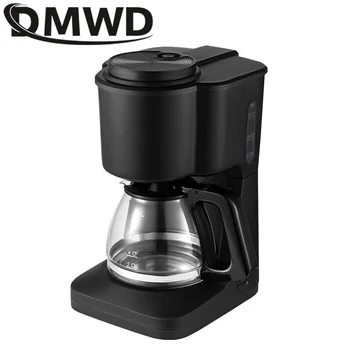 DMWD 110/220 v Автоматична Електрическа Машина за Лате, Еспресо, Кухненски Moka Капково Кафе Американската Машина За Приготвяне на Кафе Coffee Бойлер
