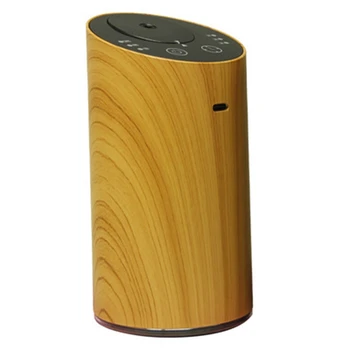 Най-добрите оферти Безводен дифузер за ароматни етерични масла с дървесно зърно, авто USB-спрей за ароматерапия, акумулаторна батерия спрей за мъгла