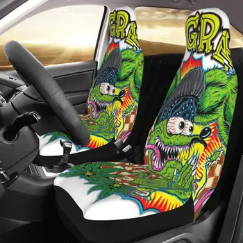 Калъф за авто седалка Rat Финк с потребителски печат, гъвкав преден протектор, аксесоари, комплект с възглавници