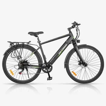 700c Електрически мотор с литиево-йонна задвижване Спортен велосипед за Градски електрически велосипед с електрически люк крайградски електрически велосипед за пътуване