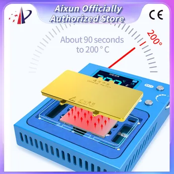 Интелигентна платформа за подгряване на AiXun, заваръчен станция за дънната платка, нагревател за разпояване iPhone X-14Pro Max
