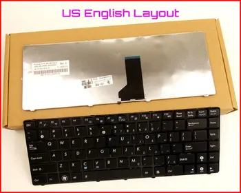 Новата Клавиатура Английската версия за лаптоп ASUS X84EI X84EL X84H X84EB X84L X43B U31 U31J U31F U31S U35J U41J С ЧЕРНА РАМКА