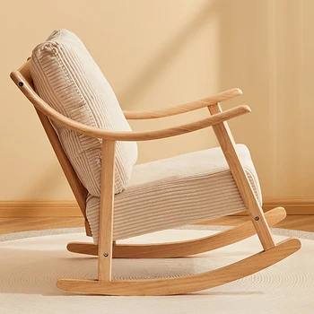 Дизайнерски стол за балкона и терасата, точно копие на скандинавския столове за почивка, дървен стол за педикюр, шезлонги за салон, мебели за дома
