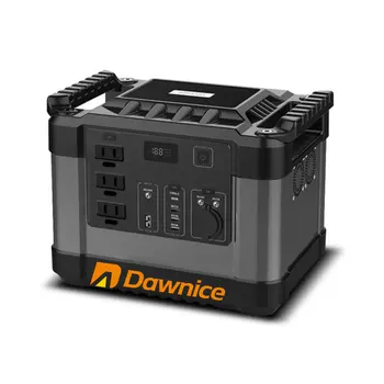 Dawnice Високопроизводителния трехкомпонентная полимерно-литиева батерия Външна движеща сила за къмпинг Power Bank
