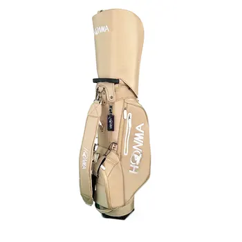 Професионална чанта за голф Honma, 3 цвята, стандартна водоустойчива спортна опаковка от изкуствена кожа, голям капацитет, аксесоари за тренировки