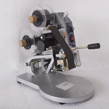 Кодировочная машина ръчно DY-8, автоматичен печат на дребни лентата, Цена, дата на производство, партиден номер, ръчно пробиване с главни букви