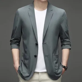 7061-2023 мъжки нова корейска модерна професионална яке за бизнес отдих, луксозен костюм в стил Йинглун