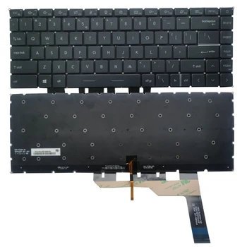 НОВА клавиатура за лаптопа в САЩ Msi Summit E14 E15 MS-14C4/14C5 B15 MS-1552/16S6 с бяла подсветка