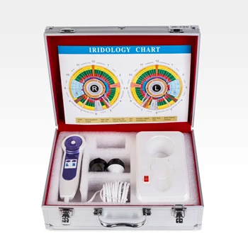 Portable 5.0 MP ирископ / иридология радужки очите се справя с иридологией в анализаторе на кожата