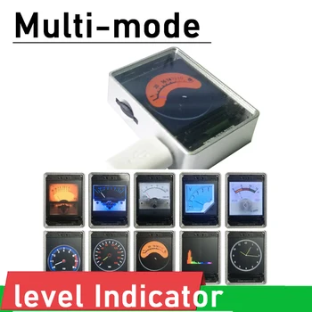 1,3-инчов HD LCD индикатор на ниво, аналогов VU-meter с гласово активиране, музикален спектър, дигитален дисплей, анализатор ритъм, мультимодный GPS A